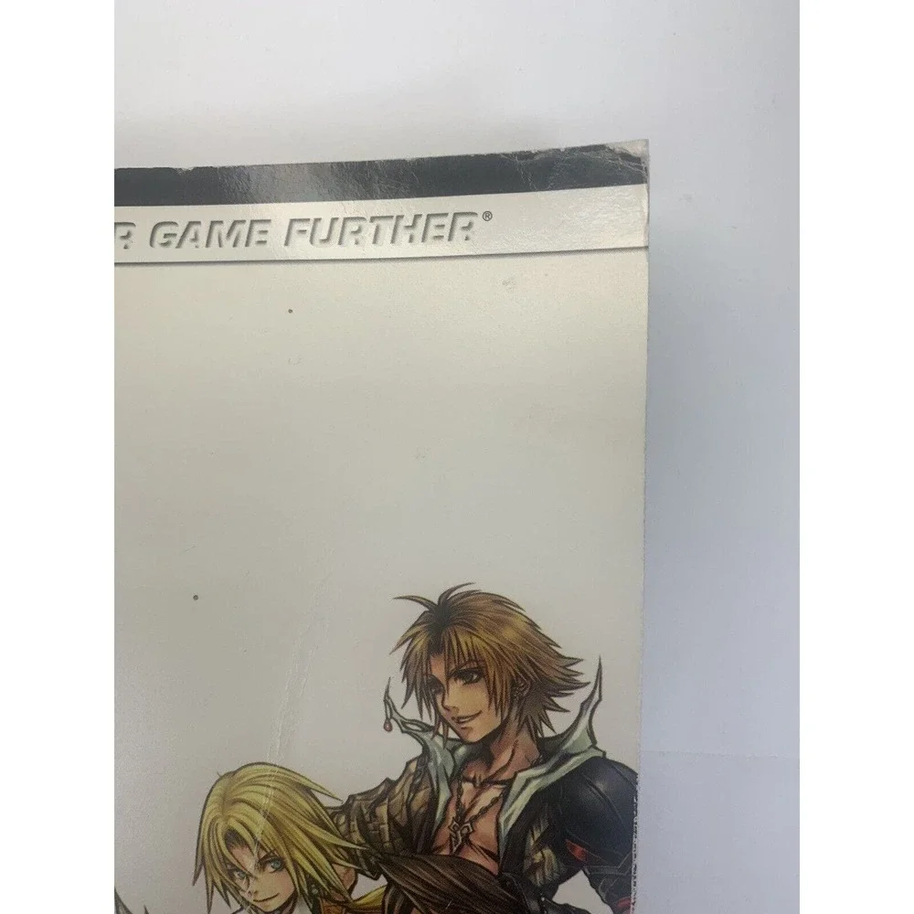 Final Fantasy Dissidia Brady Games Official Strategy Guide Book Including Poster